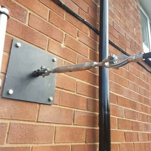 Load image into Gallery viewer, Wall Mounted Zip Wire Plate for Zip Wire Kit
